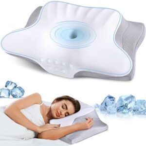 Butterfly Design Cervical Pillow