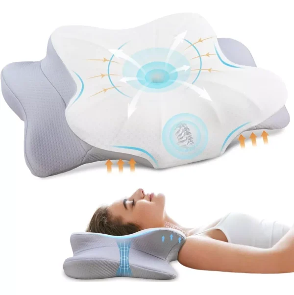Butterfly Design Cervical Pillow 1 - Image 2